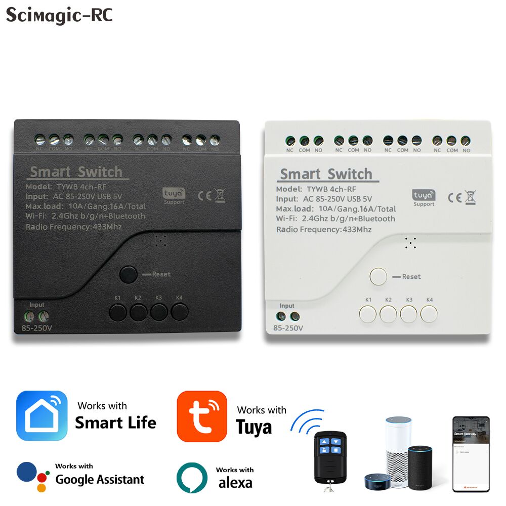 Tuya 4 Channel - 4CH Tuya Smart Wifi Switch Module