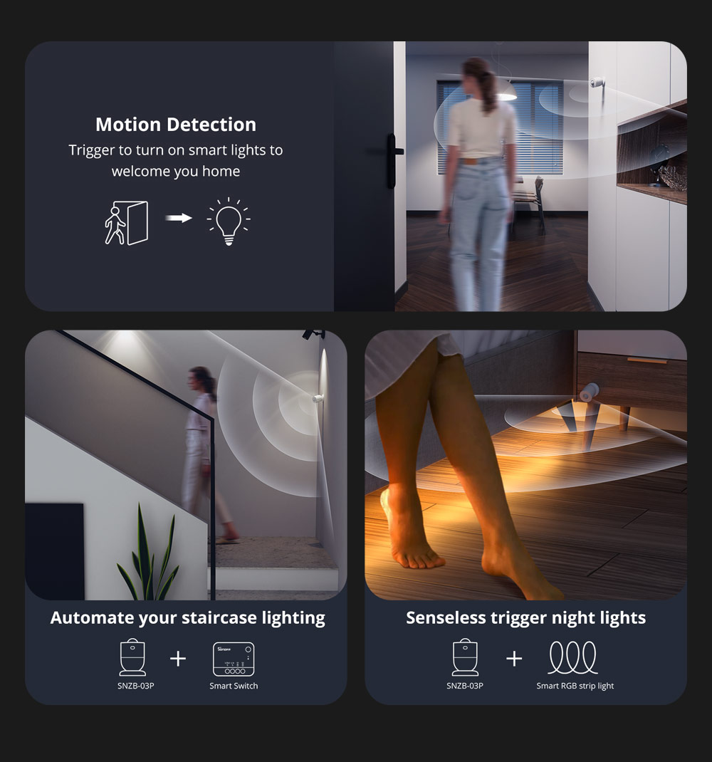 SONOFF SNZB-03P Zigbee Motion  - Sonoff review and price