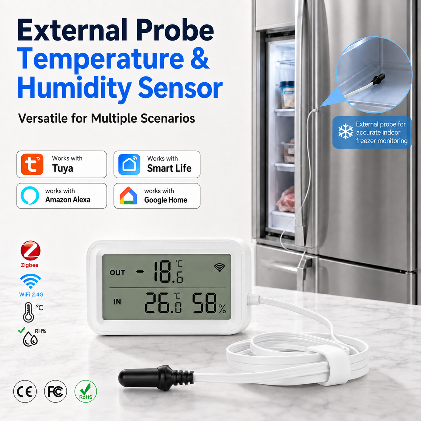External Waterproof Probe Temp - Tuya Smart review and price