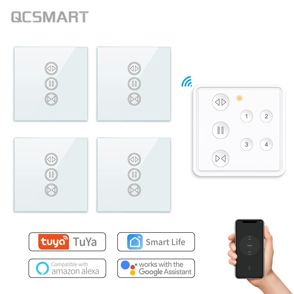 Tuya Smart Life RF WIFI Curtai - Tuya 4 Channel review and price