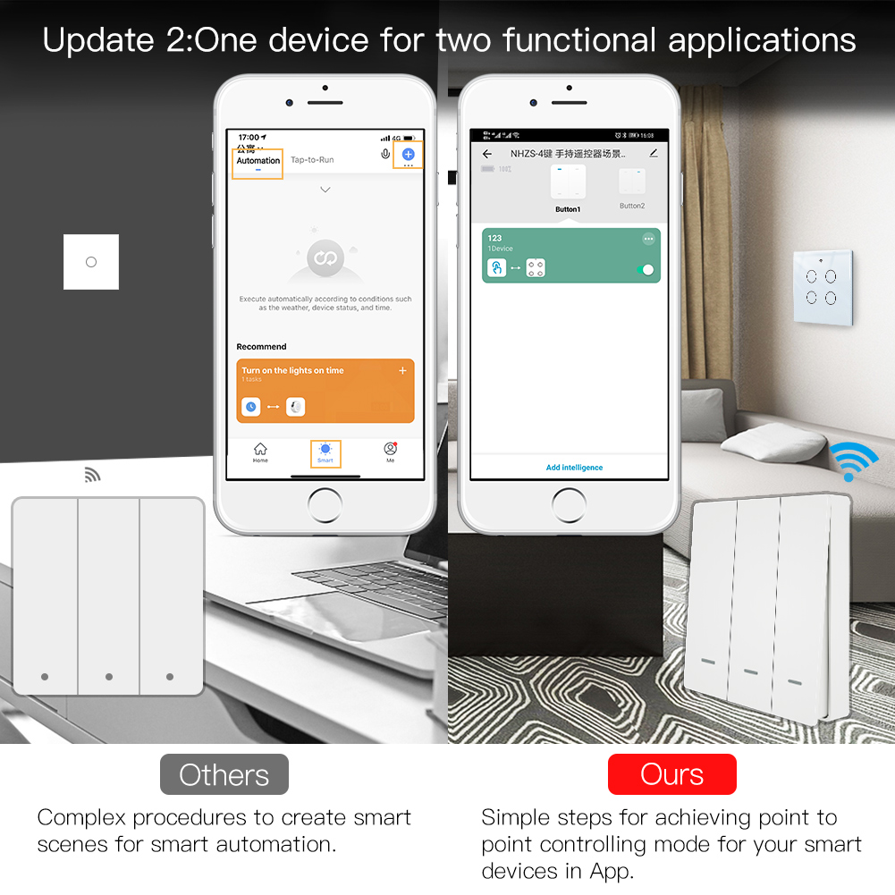 MOES Tuya ZigBee Scene Switch  - Smart Relay Tuya review and price