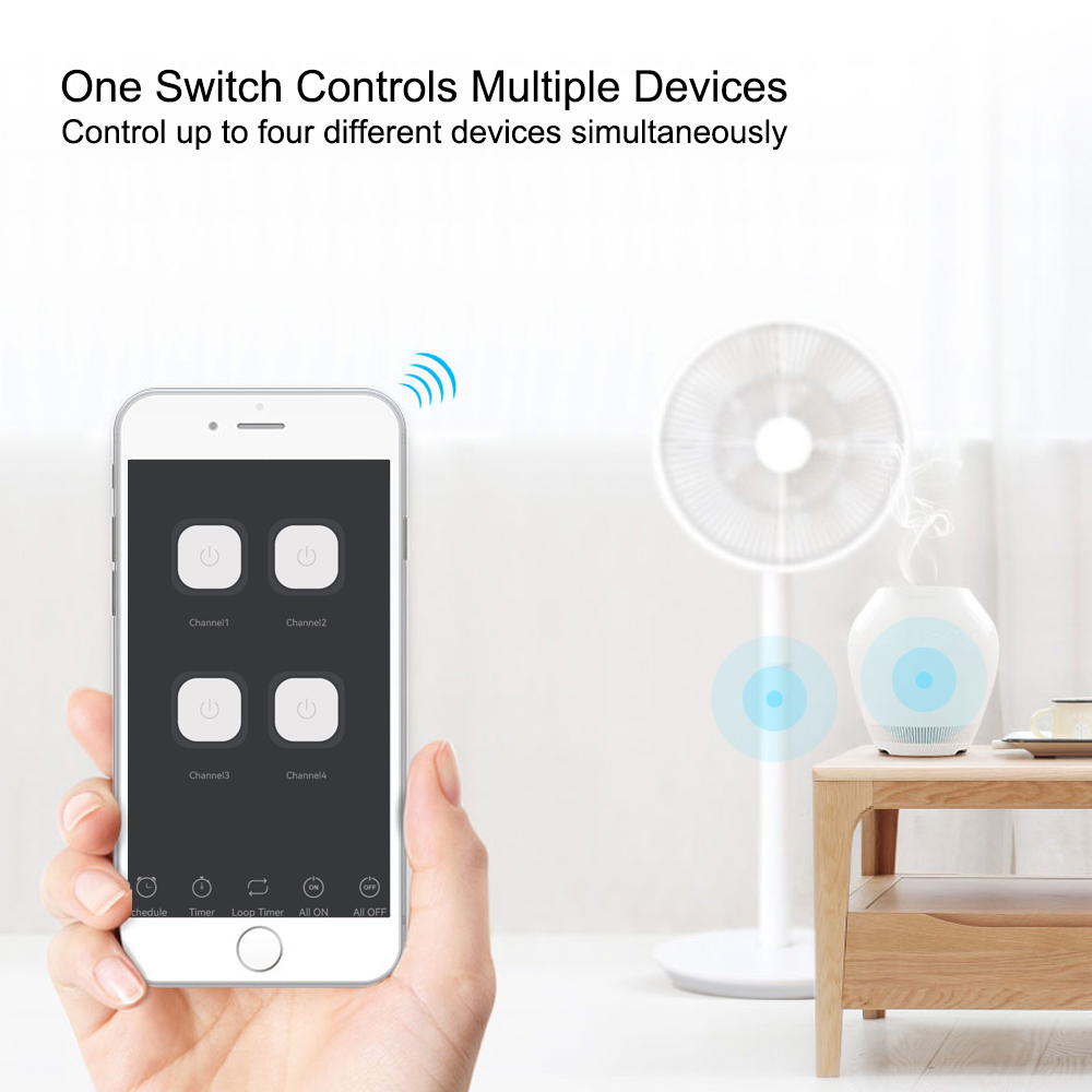 Smart Tuya Switch 4CH Relay Mo - Tuya 4 Channel review and price