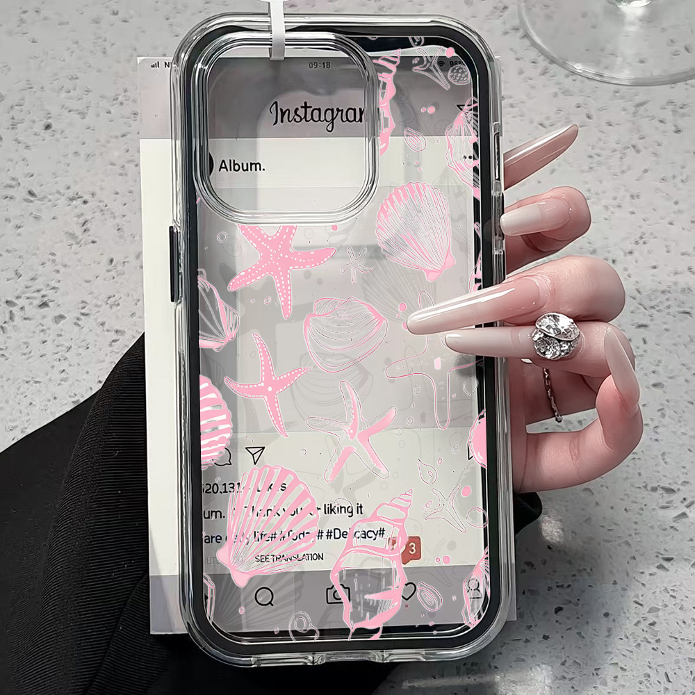 Summer Pink Seashell Clear Pho - Shelly review and price