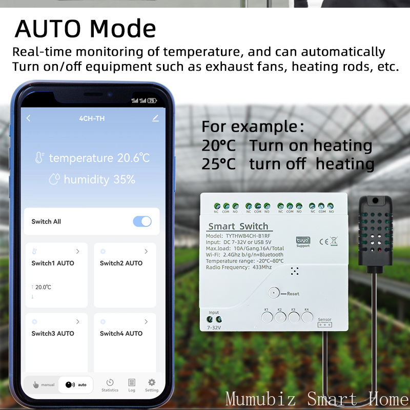 Tuya Smart 7-32V WiFi 4 Channe - Tuya 4 Channel review and price