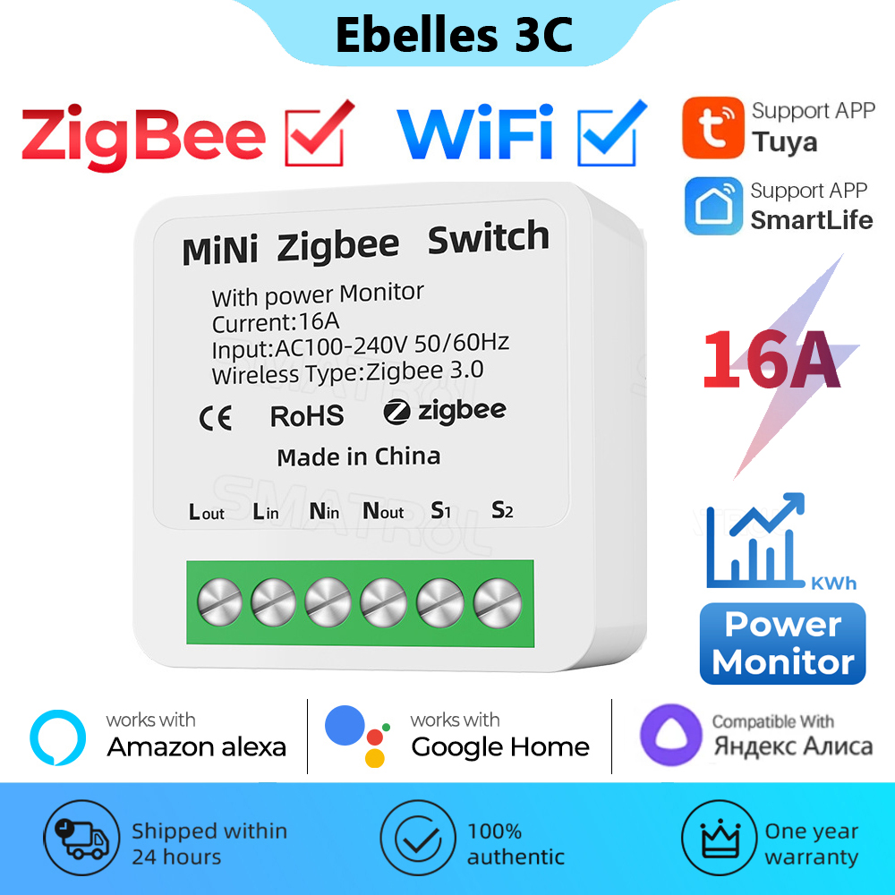 tuya WiFi Zigbee Smart Switch  - Sonoff Basic review and price