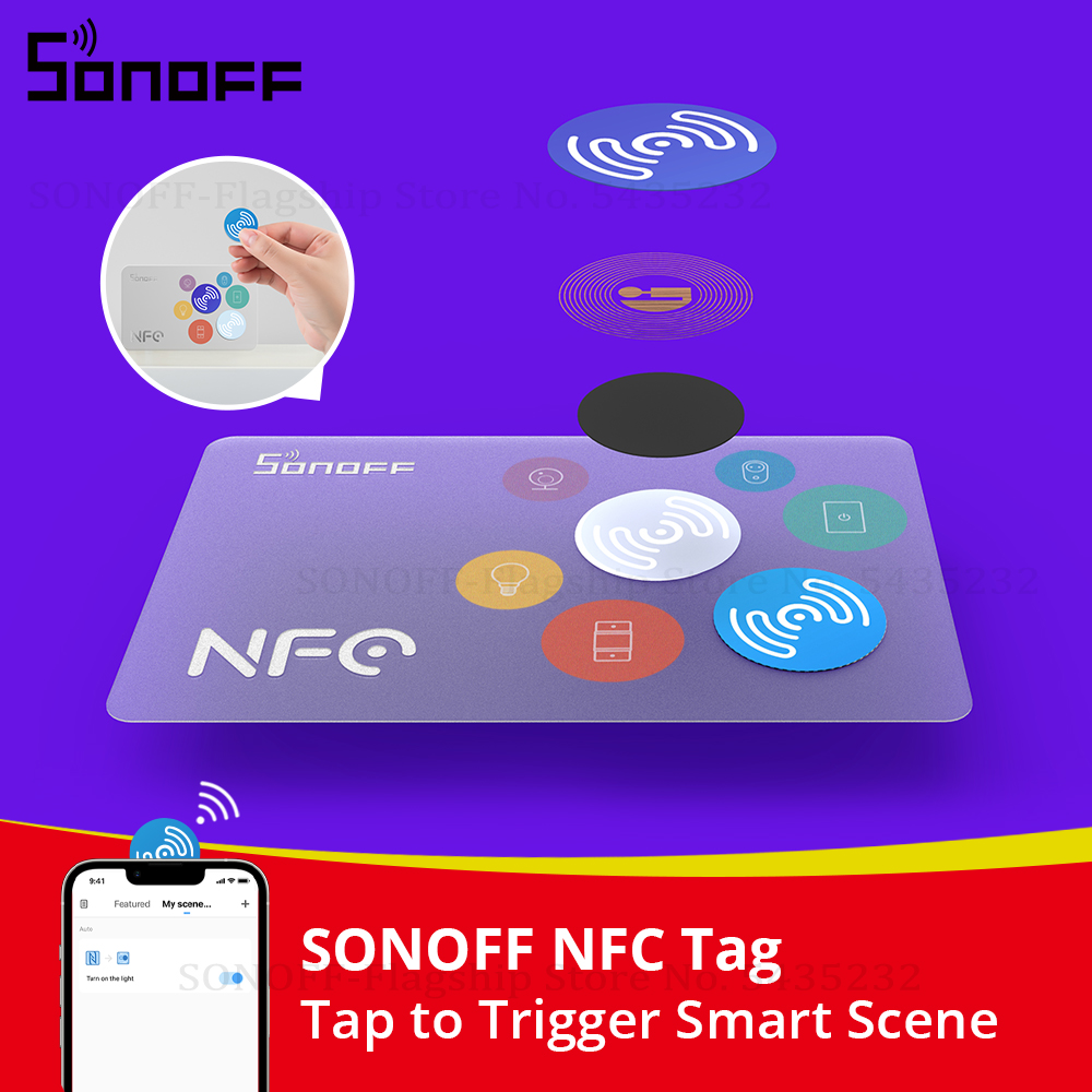 SONOFF NFC Tag Ntag215 Sticker - Sonoff review and price