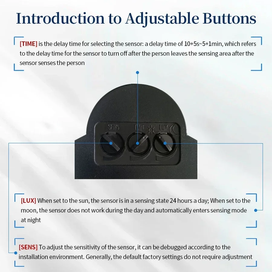PIR Motion Sensor 220V 110V 12 - Tasmota review and price