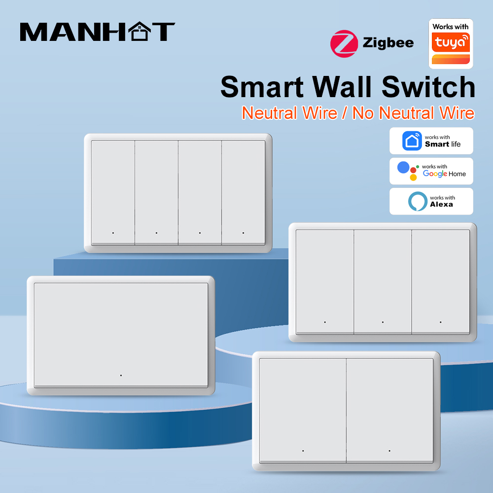 MANHOT ZigBee3.0 Smart Switch  - Smart Relay Tuya review and price